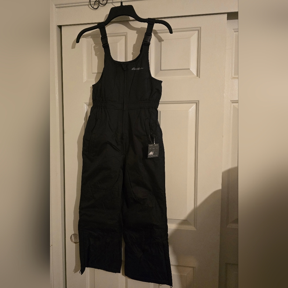 Eddie Bauer Black Kids Snowbip